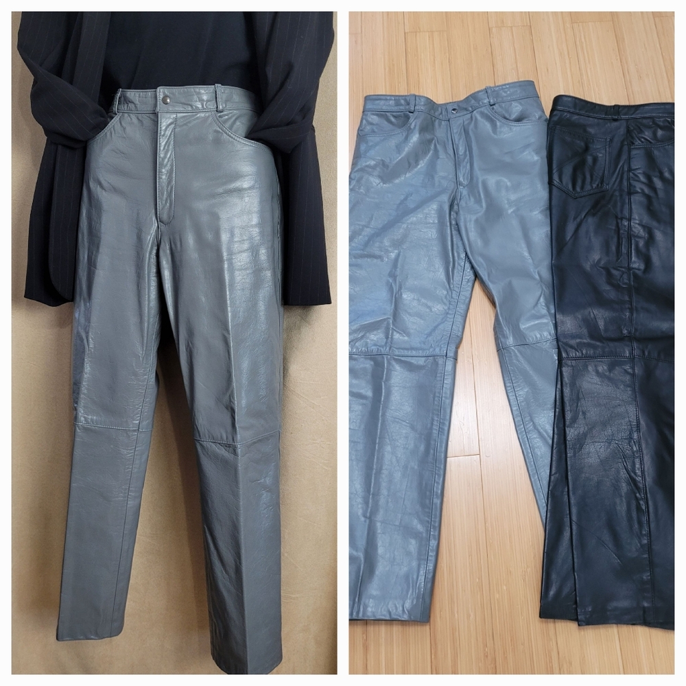 LEATHER Pants / S